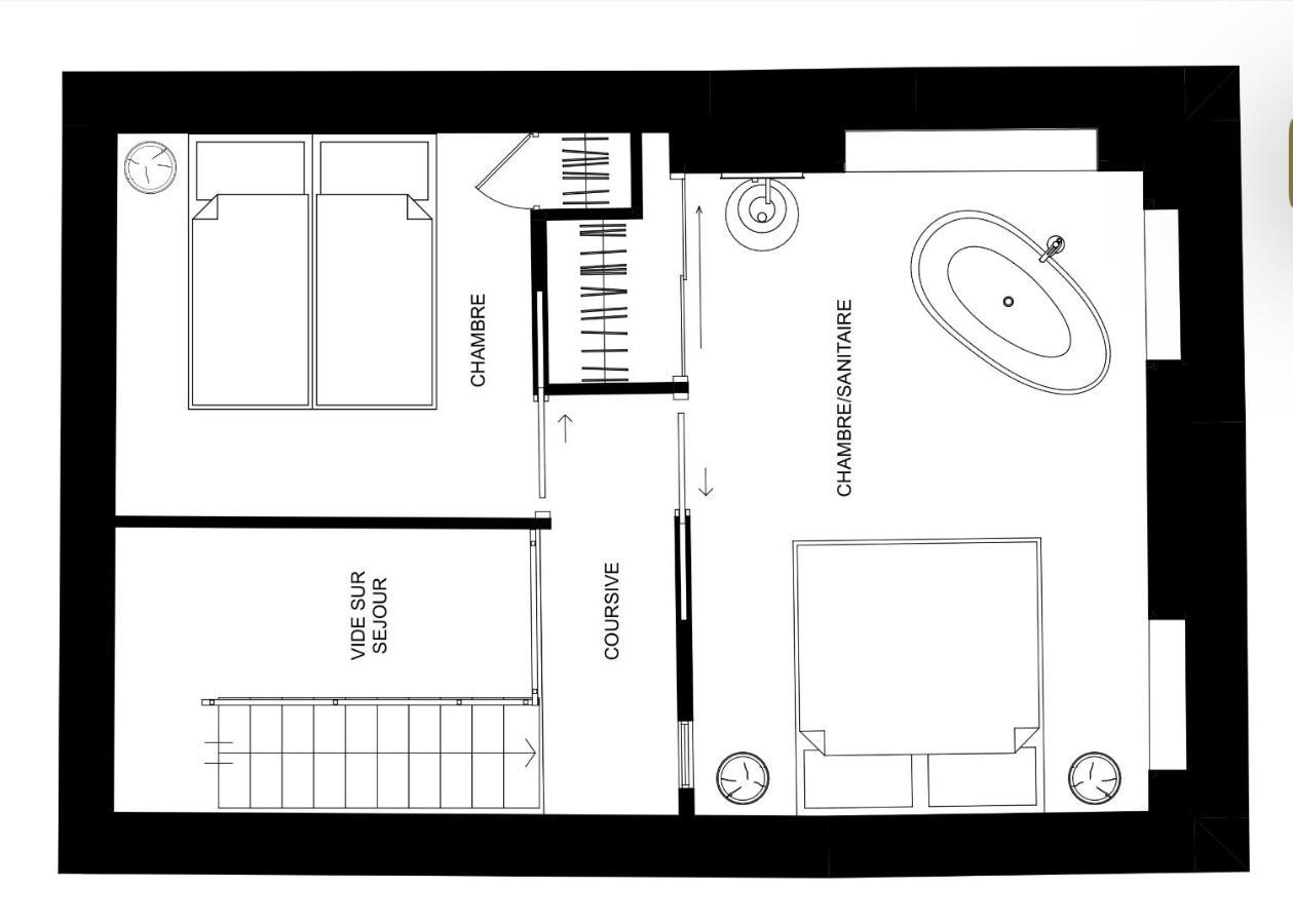 Duplex En Plein Coeur De Cannes, 5 Min Walk To Croisette And Palais